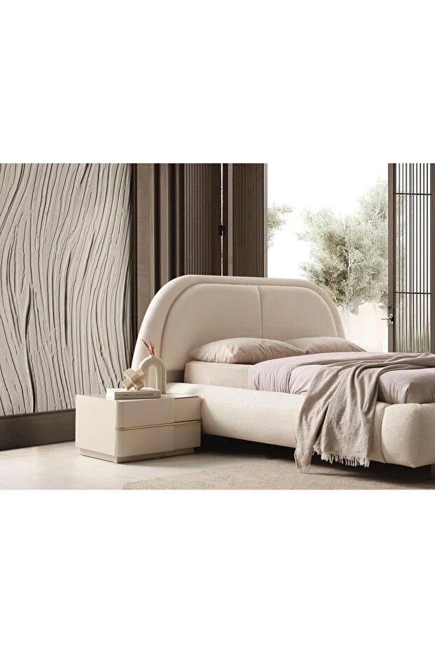 Hilton - Şık Tasarım çift kişilik Karyola 120x200